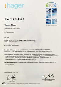 Fachbetrieb für KNX - ausgereifte und intelligente Vernetzung moderner Haus- und Gebäudesystemtechnik.